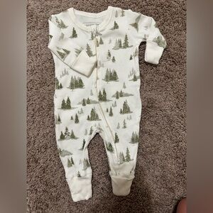 Makemake Organics zipper pajama